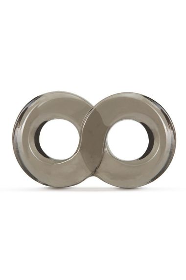 Кільце ерекційне Blush Stay Hard подвійне, прозоре, 7 см sexstyle