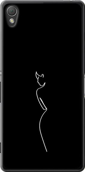 Чехол на Sony Xperia Z3 D6603 Силуэт1 "4590u-58-17620"