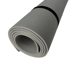 Килимок спортивний Eva Yoga М&M 1450х500х5 мм сірий (213745)