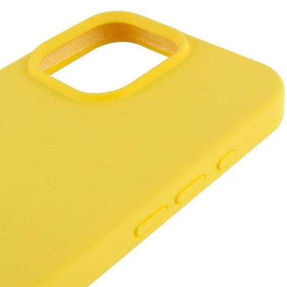 Чехол Silicone Case Full Protective (AA) для Apple iPhone 16 Pro Max (6.9") Желтый / Yellow | Зображення 3
