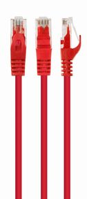 Патч корд Cablexpert PP6U-5M/R, UTP, категорія. 6, литий,  50u" штекер із фіксатором, 5 м, червоний