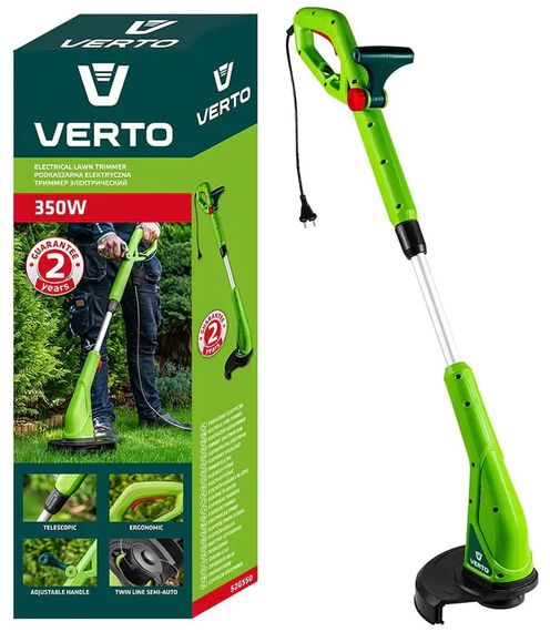Тример садовий Verto електричний 350 Вт | Зображення 7