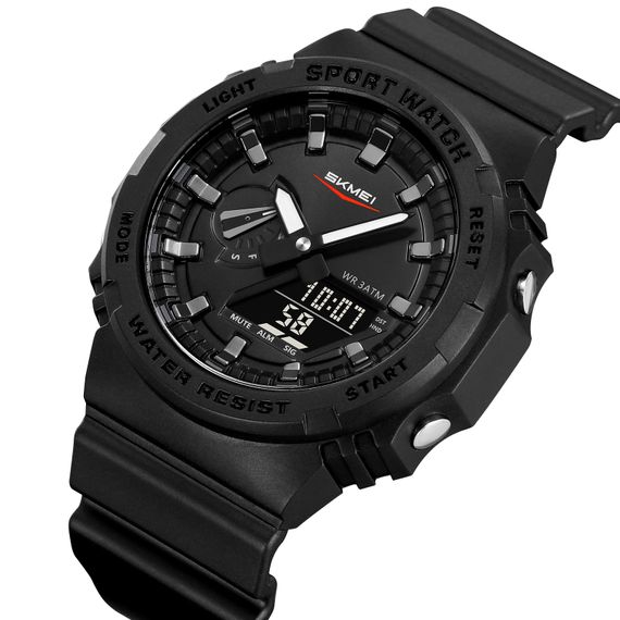 Спортивний чоловічий годинник Skmei 2351BKBK Black-Black | Зображення 1