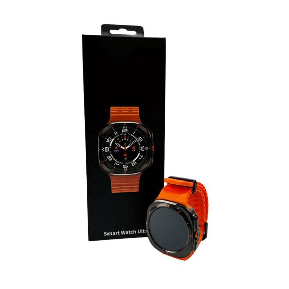 Смартгодинник IWO W7 IP67 Amoled Black Orange | Зображення 6