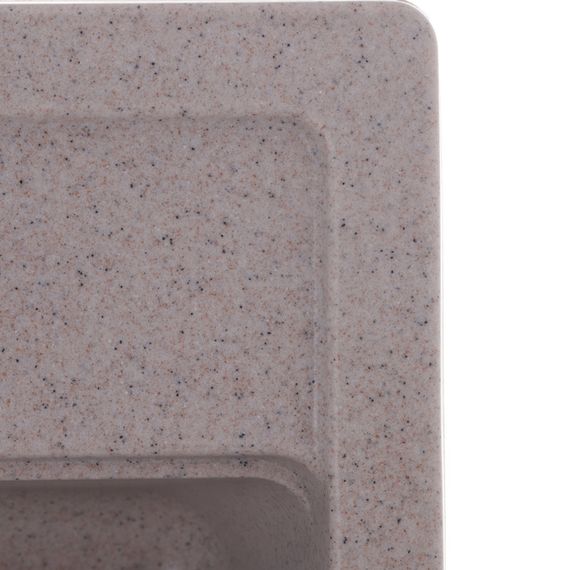 Мийка кухонна Zerix ZS-5751S-07 Мармурова (ZX4598) | Зображення 2