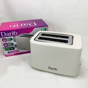 Тостер хорошої якості DARIO DT1007 750 Вт, Тостер для бутербродів для бургерів JS-12