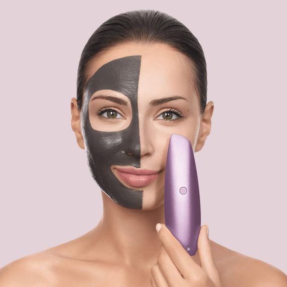 Бесконтактная магнитная пилинг-маска GESKE Touchless Magnetic Peeling Mask 5в1 starlight, Розовый | Зображення 3