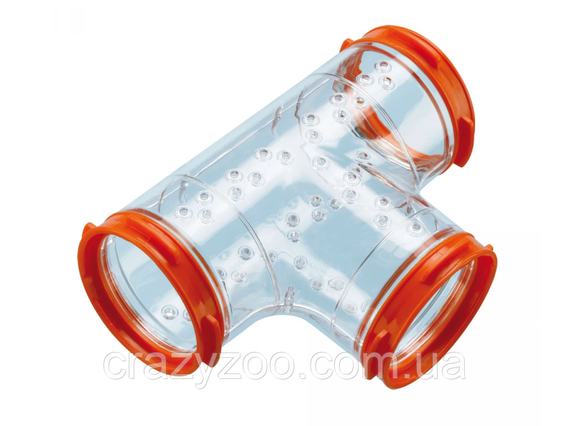 Тунель для гризунів Ferplast FPI 4814 Tube Line T Tunnel 14x10 см Ø 6 см 84814099