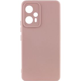 Чехол Silicone Cover Lakshmi Full Camera (A) для Xiaomi Poco F5 / Note 12 Turbo Розовый / Pink Sand