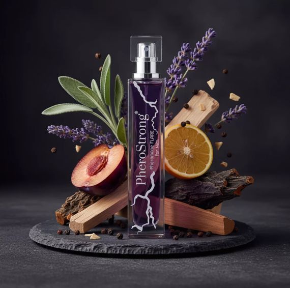 Парфуми з феромонами для чоловіків PheroStrong Flare for Men, 50 мл Sex Aura | Зображення 1