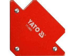 Струбцина магніт зварювальника фіксатор 82х120х13 мм 11,5 кг YATO YT-0863