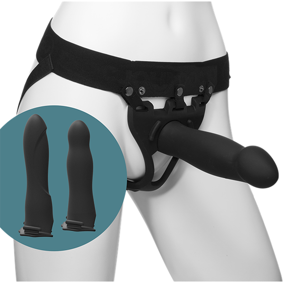 Набір страпонів Doc Johnson Body Extensions - BE Ready - Black