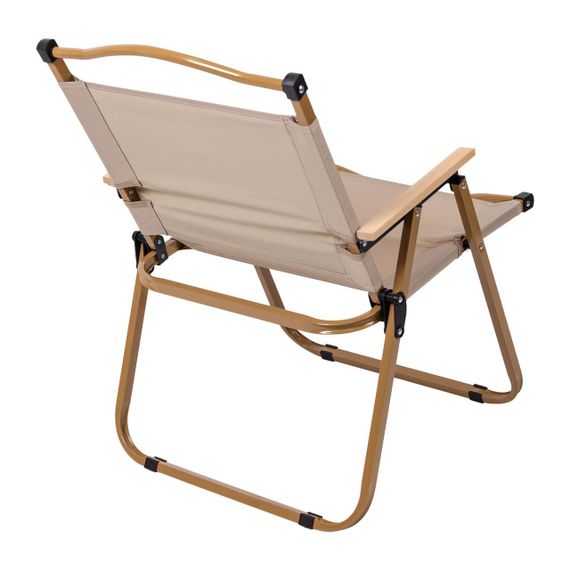 Кресло раскладное туристическое 46х54х75 см кресло складное для пикника на природу Бежевый | Зображення 2