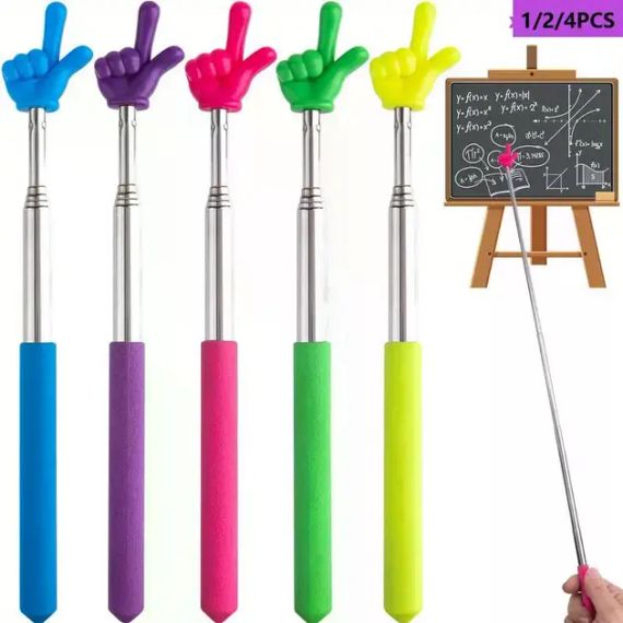 Указка палец телескопическая 21/69 см Pick-me пикми палочка, выдвижная «Рука»