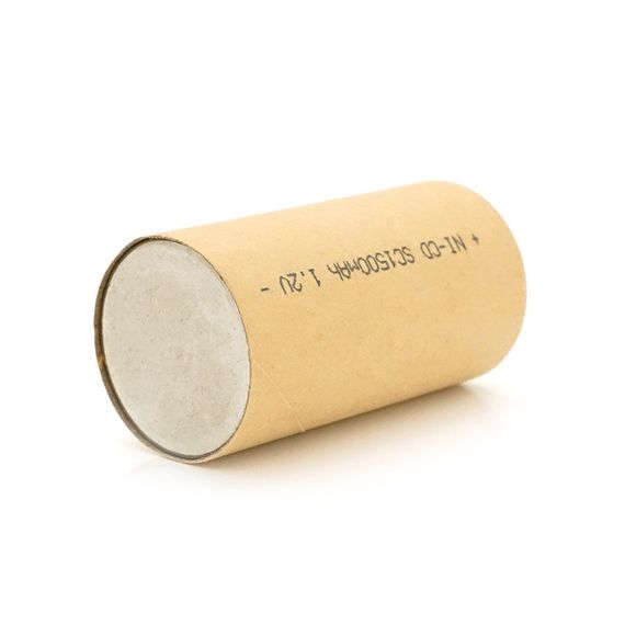 Акумуляторна батарея для шуруповерта YT-1500, Ni-Cd SC1500mAh, 1.2V, 10C, 23x43 mm | Зображення 2