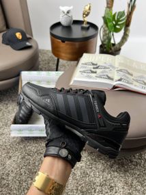 Чоловічі кросівки  Terrex Leather Black Grey , В'єтнам