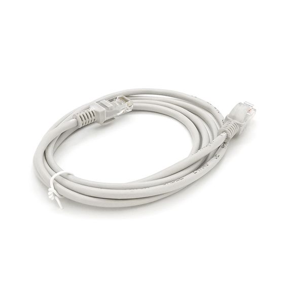 Патч-корд литий RITAR, CCA, UTP, RJ45, Cat.5e, 1m, сірий Q1000 | Зображення 1