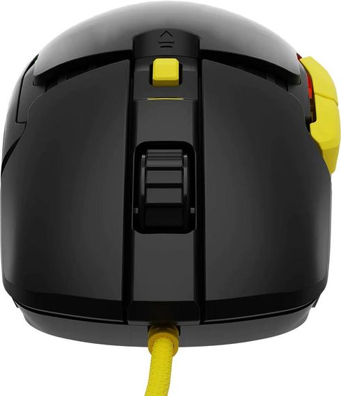 Мишка  Modecom Jager Volcano, ігрова, 12400dpi., 7кн.,RGB, Hot-Swap, custom., чорна | Зображення 3