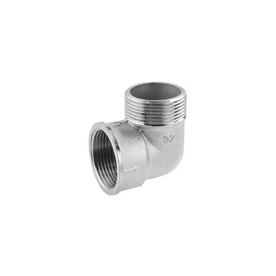 Угольник усиленный LexLine 1 1/4" ВЗ никелированный НК0124-Вн
