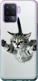 Чехол на Oppo A94 Летящий котёнок "2322u-2287-17620"