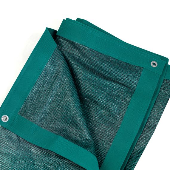 Сетка затеняющая   95% 6м* 10м    усиленная с люверсами  сетка от солнца | Зображення 1