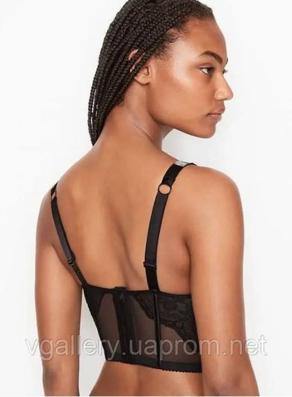 Жіночий мереживний корсет Victoria`s Secret зі стразами, Корсет Вікторія Сикрет Стрази, Корсет жіночий | Зображення 1