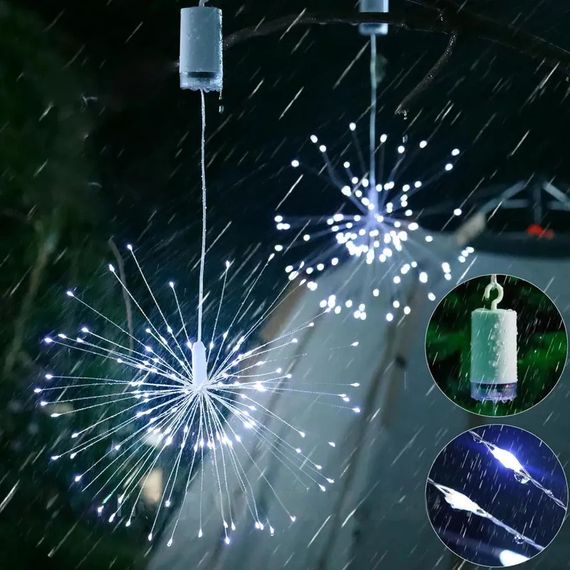 Підвісна гірлянда Феєрверк LED освітлення XPRO 3 метри (234576054_358) | Зображення 7