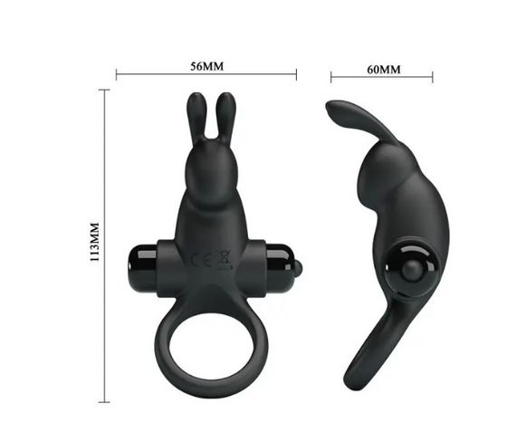 Кольцо эрекционное серии Pretty Love " Vibrant penis ring I " sexstyle | Зображення 4