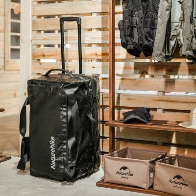 Сумка дорожная Naturehike на колесах NH21LX002 розмір S чорна (6975641885467) | Зображення 2