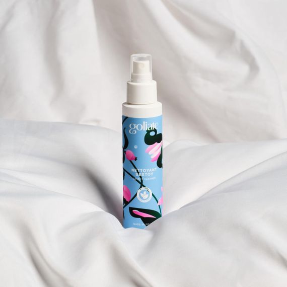 Антибактеріальний спрей для іграшок Goliate Nettoyant Sextoy 100 мл, безпечний для тіла Sex Aura | Зображення 1
