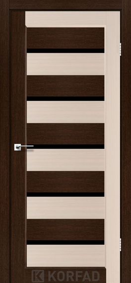 Двери Korfad Porto Combi Deluxe PCD-05 Дуб беленый / Венге