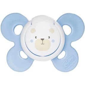 Пустышка Chicco Physio Comfort силіконова від 2 до 6 місяців 1шт. (блакитна) (74911.21.00)