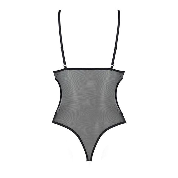Боді з ажурним ліфом Christa Body black XXL/XXXL — Passion | Зображення 3
