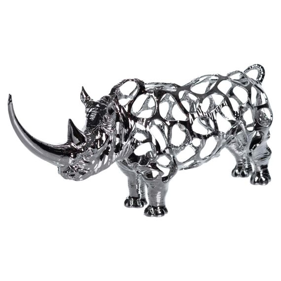 Декоративная фигурка Rhinoceros 23x6x10 см металлическая HP-7-23 | Зображення 2