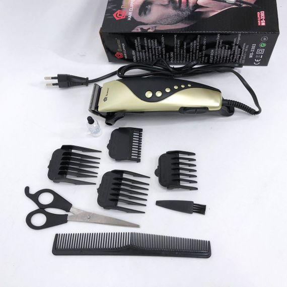 Электробритва с насадками для бороды DOMOTEC MS-3303, Машинка для стрижки FB-341 волос домашняя | Зображення 1