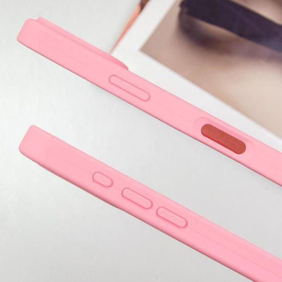 Чохол Silicone Case Full Protective (AA) для Apple iPhone 16 Pro Max (6.9") Рожевий / Light pink | Зображення 3