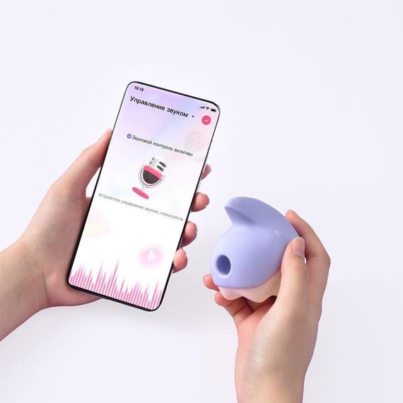 Вакуумний кліторальний смарт-стимулятор Magic Motion Unicorn Purple з вібрацією sexstyle | Зображення 8