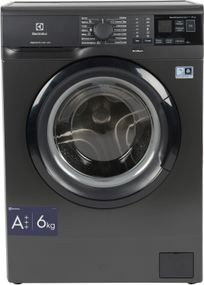 Пральна машина з фронтальним завантаженням Electrolux, 6кг, 1000, A+++,  Дисплей, Чорний (EW6S406BXU)
