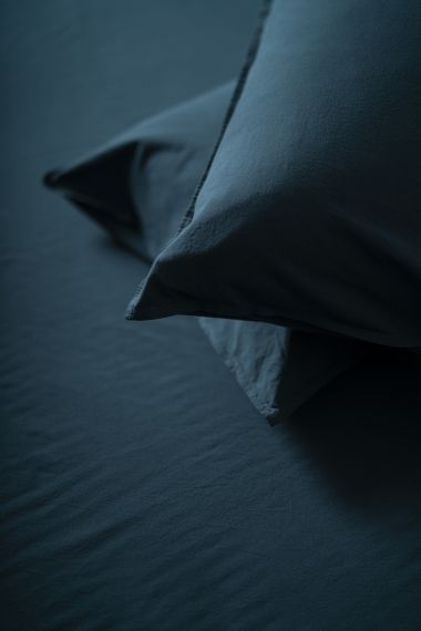 Комплект постільної білизни SoundSleep Stonewash Adriatic Dark Blue Сімейний 240х260 см синій (92669543) | Зображення 5