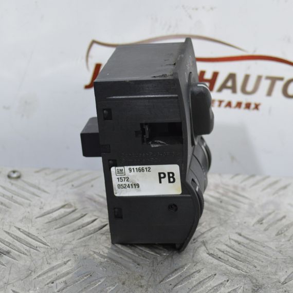 Перемикач світла фар Opel Corsa C / Combo C 2001-2006 блок управління освітленням Опель Корса Комбо С9116612 | Зображення 2