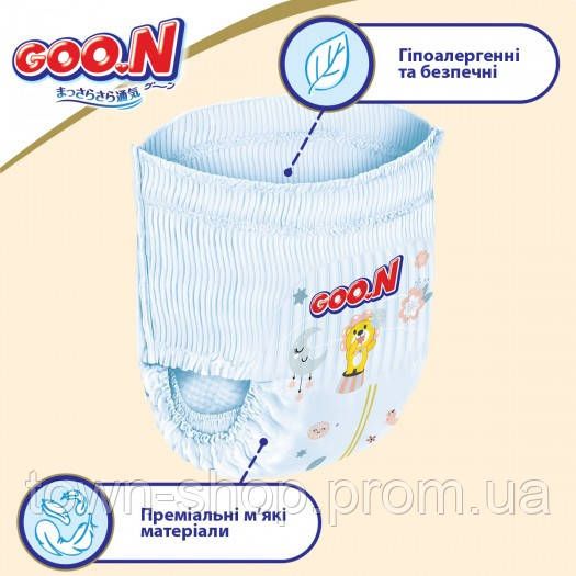 Трусики-подгузники Goo.N Premium Soft для детей (M, 7-12 кг, 50 шт) | Зображення 5
