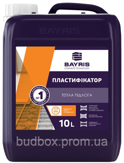 Пластифікатор "Тепла підлога" 10л Bayris