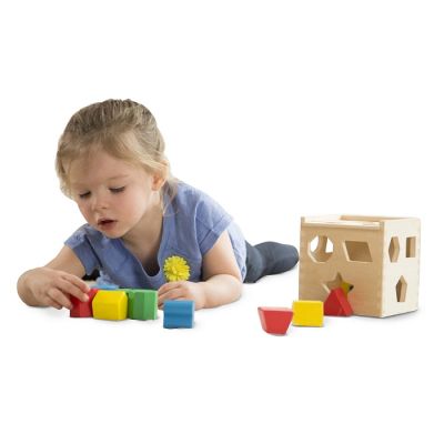 Розвиваюча іграшка Melissa&amp;Doug Сортировочный куб (MD575) | Зображення 2