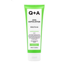 Q+A - AHA Exfoliator Body Scrub - Скраб для тіла с АНА-кислотами - 20ml