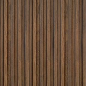 Декоративна стінова рейка каштан 3000*160*23мм (D) SW-00001536