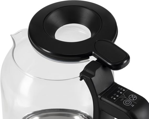 Електрочайник Polaris WIFI IQ Home Black PWK 17107CGLD 1.5 л чорний | Зображення 3
