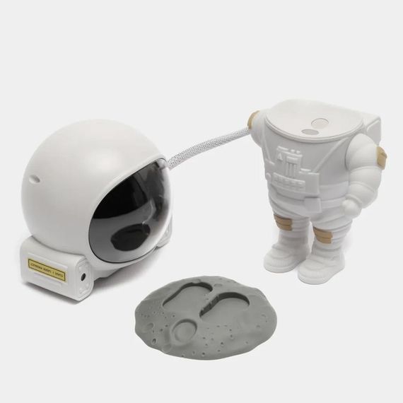 Лазерный ночник-проектор звездного неба Астронавт, от USB, с пультом / Детский светодиодный светильник | Зображення 7