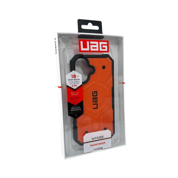 Чохол для смартфона UAG AAA Pathfinder Mag for Apple iPhone 16 Orange | Зображення 1