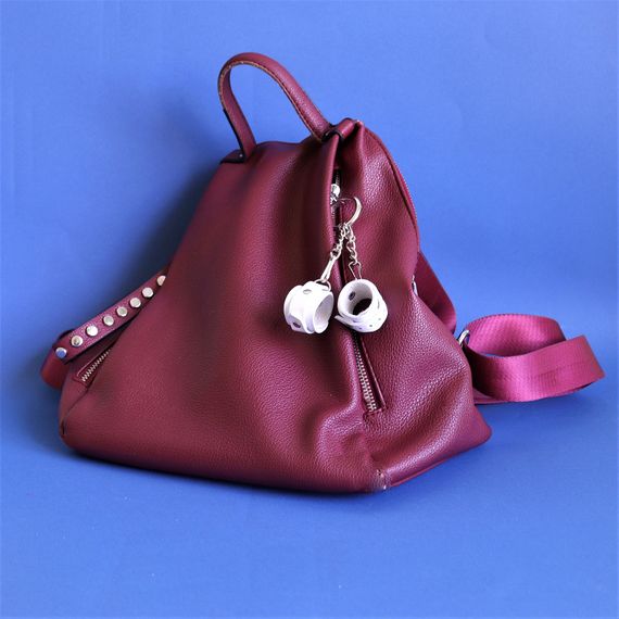 Брелок Наручники Білий | Зображення 2