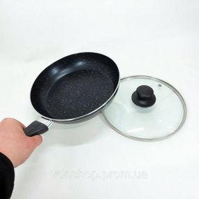 Сковорода для повара UNIQUE, Сковорода из легкого алюминия Надежная для дома LP-70